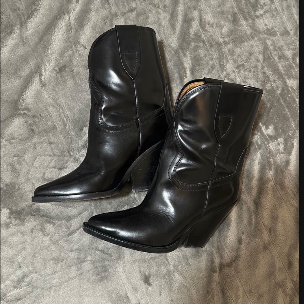 Isabel Marant Leyane 90mm leather boots